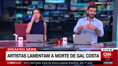 Maria Bethânia lamenta a morte de Gal Costa | LIVE CNN