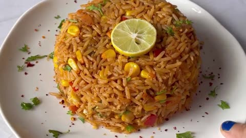 Easy rice recipe Cron pulao.