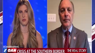 The Real Story - OAN Record Border Crossings with Rep. Andy Biggs