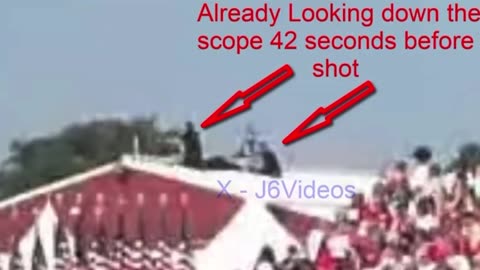 U.S. Secret Service Snipers appeared like hey were scoping the shooter?