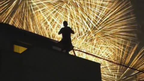 Fireworks in the United States are only moments