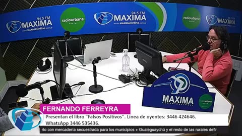 Entrevista a Fernando Ferreira en Máxima FM de Gualeguaychú (21-04-23)