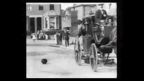 An Extraordinary Cab Accident (1903 Film) -- Directed By Walter R. Booth -- Full Movie