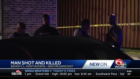 Man shot to death overnight in New Orleans East