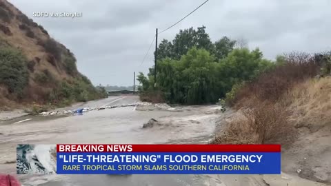 Flood emergency in Southern California