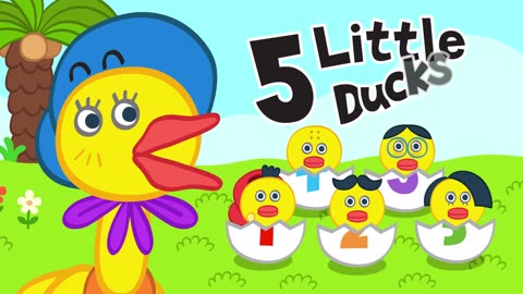 Five Little Ducks koreanㅣkorea Songs For Children Nursery Rhymes Baby Songs