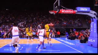 NBA2K: Pacers vs Knicks (Dunks-Buzzer Beater)