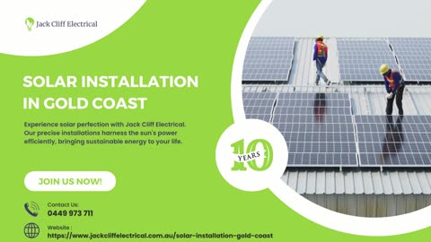 Solar Installation in Gold Coast: Illuminating Your Sustainable Future