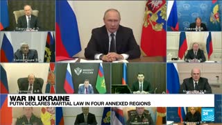 Putin declare Martial Law For Ukraine