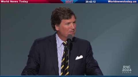 Tucker Speaks At RNC 2024