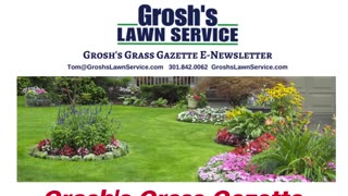 Landscape Smithsburg Maryland Grosh's Grass Gazette September 2023 Video E Newsletter