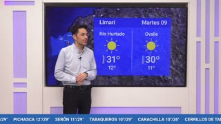 EL TIEMPO EN LA REGIÓN - LUNES 08 DE ENERO 2024