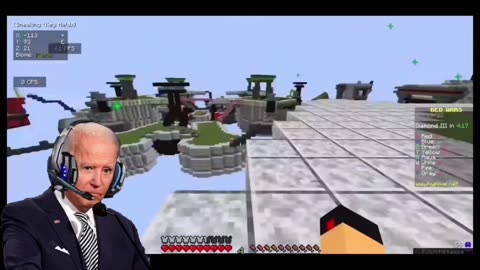 US Presidents Play Minecraft Bedwars & Have an Intense Argument