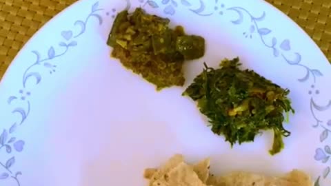 Quick & Easy Veg Balanced Thali #youtubeshorts #viralvideo #desi #vegan #youtubeshorts #vegthali.mp4