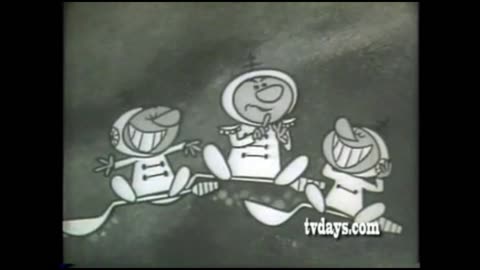 Nabisco Jr 1950's Commercial: Free Spoon Men