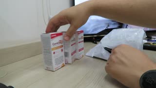 3x Suplemento Vitamínico Combi AD Sabor Framboesa Solução com 30ml