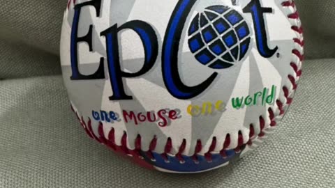 Walt Disney World Epcot Collectible Baseball #shorts