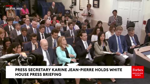 Karine Jean-Pierre & Reporter Spar Over Whether Biden Has Made Rationale For Leaving Race Clear
