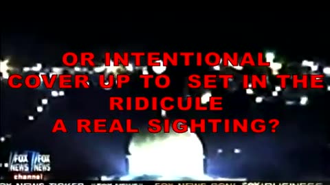 UFO Jerusalem news manipulation