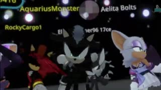 Mephiles , 2 Rouges, Infinite & Super demonic Shadow.EXE MMD 3