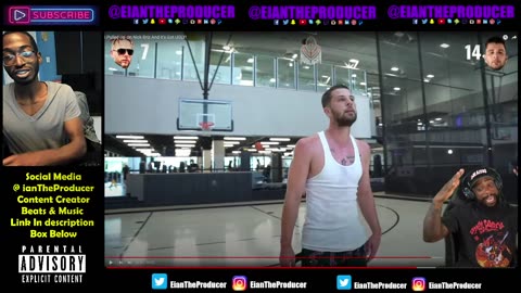 CashNastyReacts CRSWHT Pulled Up On Nick Briz And It GOT UGLY backetball reaction 1v1