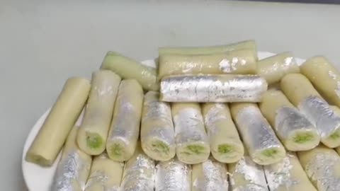 Kaju Pista Roll recipe