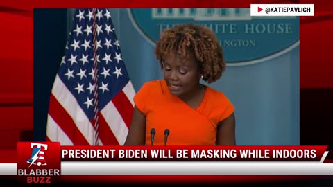 President Biden Will be Masking While Indoors