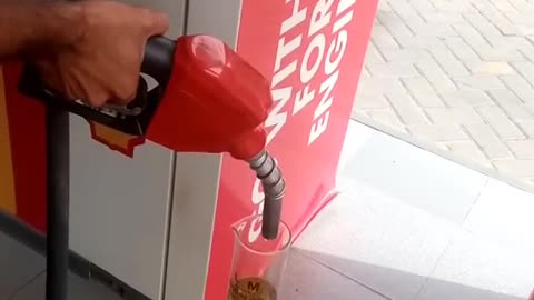 Petrol pump measurement