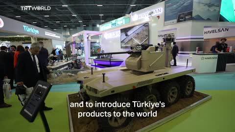 Turkish-made engine showcased during Istanbul expo