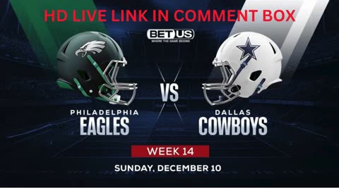 Watch Dallas Cowboys vs Philadelphia Eagles NFL 2023 𝐋𝐈𝐕𝐄 Stream