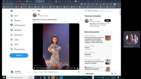 Katy Perry y la disfunción de su ojo