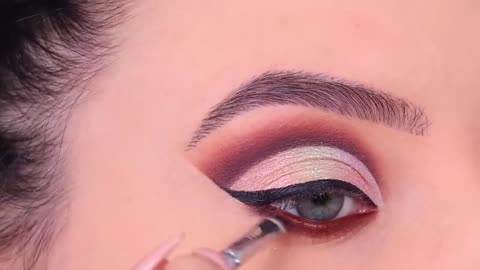 How to glam cut crease tutorial mp4.