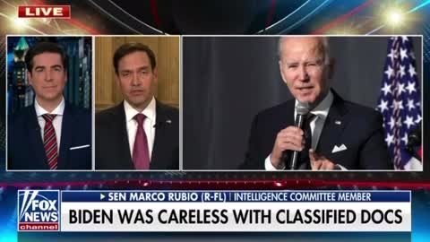 Marco Rubio: If a Senator Takes Classified Documents it's Done Deliberately