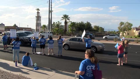 CCSD board meeting disrupted, delayed by protestors
