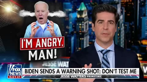 Jesse Watters: Biden snapped out of the blue #shorts