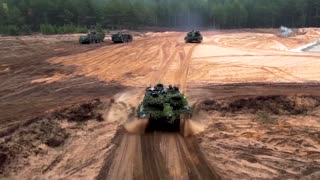 Lithuania holds military drills with NATO allies