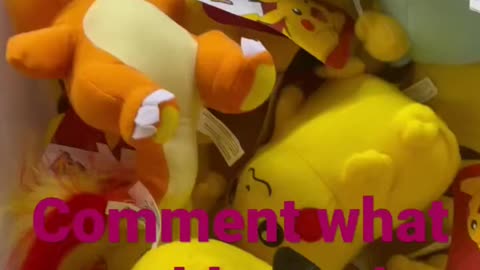 Pokémon Plushies