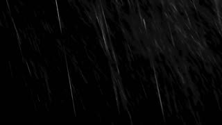 Rain sleeping black screen for deep sleep