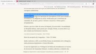 Funcionária da limpeza morre atropelada por caminhão-tanque no Aeroporto de Congonhas em SP