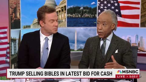 Rev. Al: For those of us that really believe in the Bible, Trump selling them is offensive