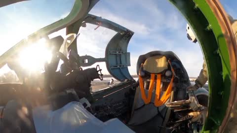 Su-25 assault fighters in combat action within special military operation