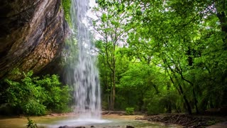 Natural Waterfall Relaxation Music for Stress Relief !! Relax Mind Music