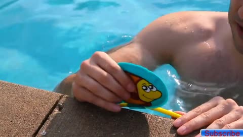 Amazing Video Water Sports Swim Thru Rings