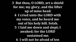 Psalms 3 King James version