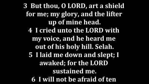 Psalms 3 King James version