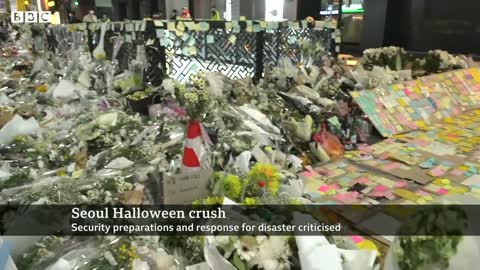 South Korea Halloween crush investigators raid offices in search for answers - BBC News