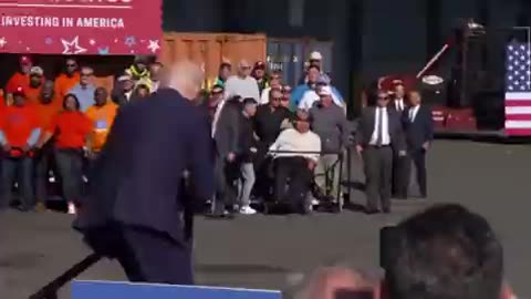 Biden STUMBLES Again, Nearly does a FACEPLANT!