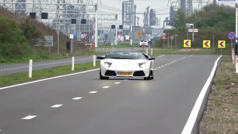 Listen to the roar from the V12 engine # Lamborghini # Top Running