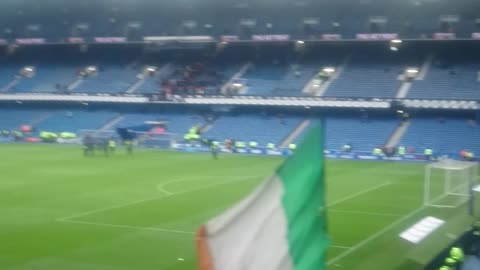 700 Celtic Fans at Ibrox Signing After The Game | Rangers 1 - 2 Celtic | 03/04/22