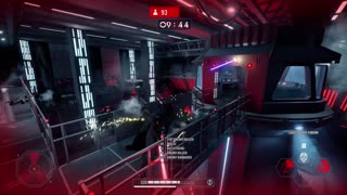 SWBF2 2017: Arcade Onslaught Darth Vader Onslaught Starkiller Base Gameplay